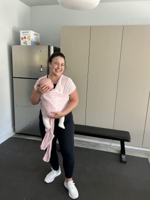 This Baby-Wearing Workout Stopped My Son Fussing, and Helped Me Find 5 Minutes In My Day For Movement