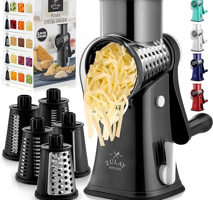 I Use This $30 Rotary Grater Almost Single Time I Cook—Here’s Why